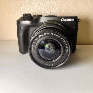 Canon Black Mirrorless Camera